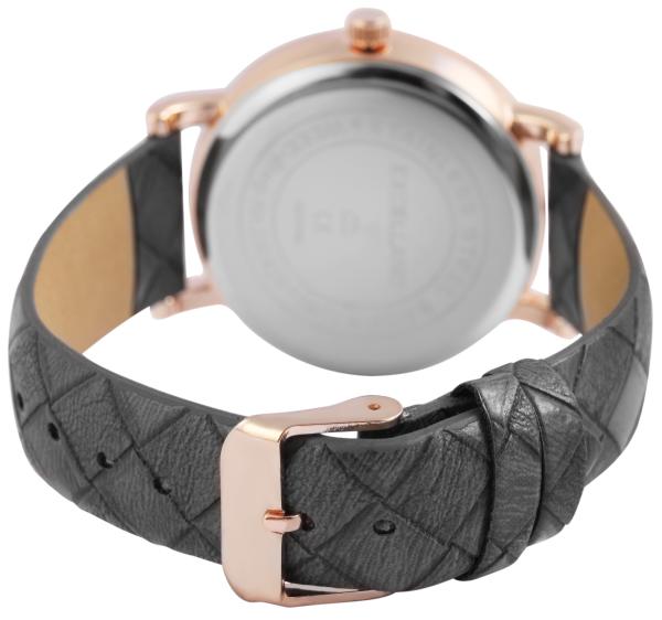 Excellanc Damenuhr mit Band aus Kunstleder