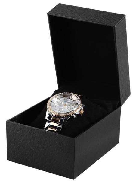 Uhrenbox aus Pappe, schwarz ohne Innenkissen