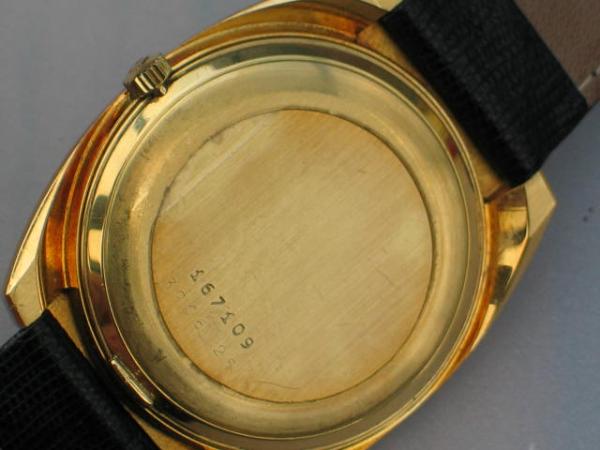 Vintage Universal Geneve Golden Shadow, Automatik, 750er Gold Herrenuhr
