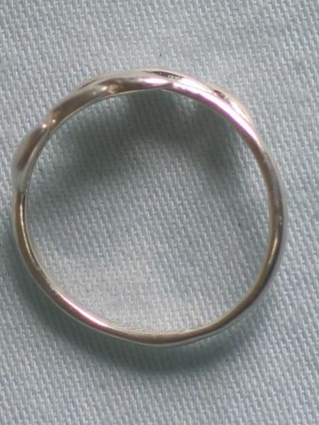 Ring "Siegerkranz" 925er Sterlingsilber, Größe 48 Gewicht: 1,3 Gramm