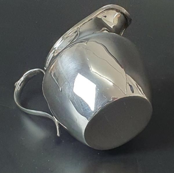Antiksilber Milchkännchen, England, Birmingham, um 1914, Sterlingsilber, T H Hazlewood, Gewicht. 98,3g