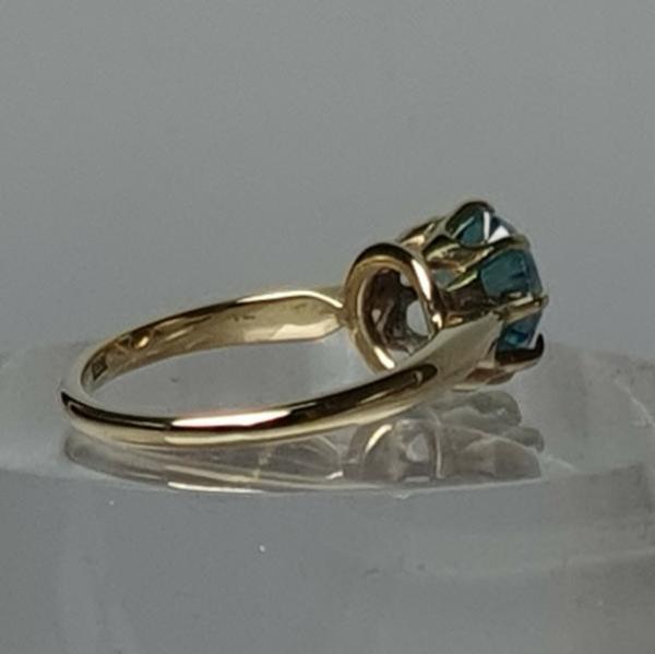 "Mystic Topas" Ring mit 2.0 Karat, 375er Gold, Größe 53, Gewicht: 2,5g