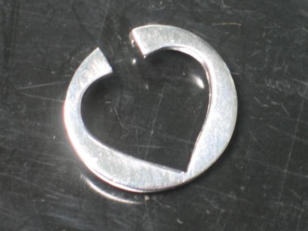 Esprit Herz Kettenanhänger aus 925er Sterlingsilber, Gewicht: 2,3g