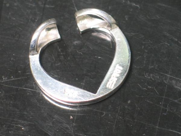 Esprit Herz Kettenanhänger aus 925er Sterlingsilber, Gewicht: 2,3g