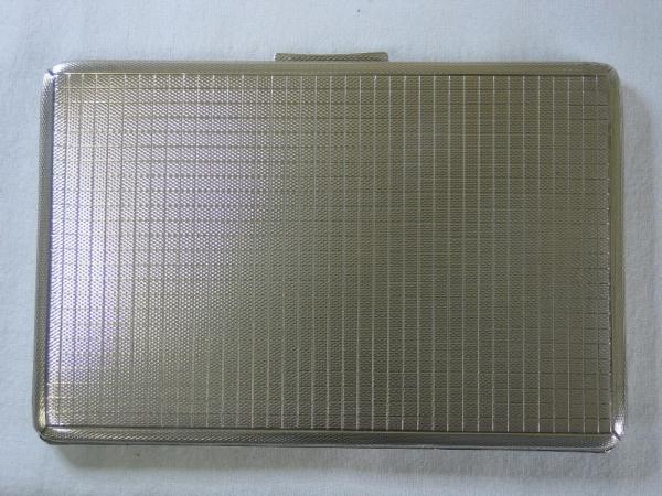Zigaretten- Zigarrenenetui 925er Sterlingsilber Gewicht: ca. 175,4 Gramm