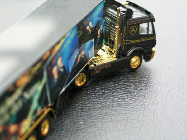 Herpa MB Promotion-Truck Mercedes Card Nr.2406 NL Fulda mit OVP Werbebox 1:87