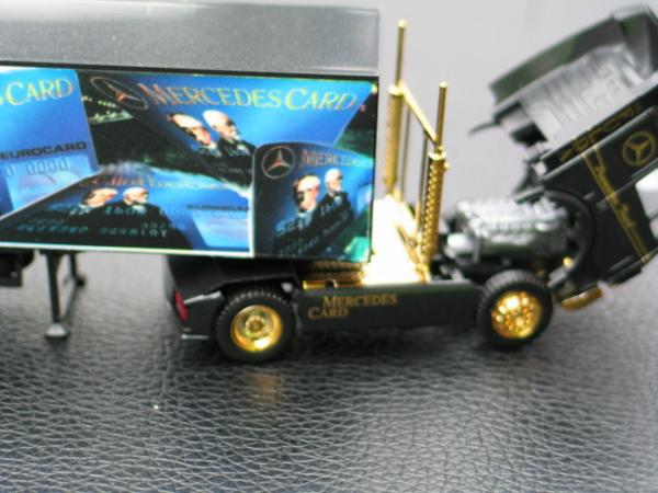 Herpa MB Promotion-Truck Mercedes Card Nr.2406 NL Fulda mit OVP Werbebox 1:87