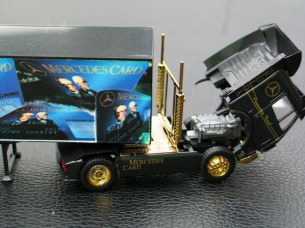 Herpa MB Promotion-Truck Mercedes Card Nr.2406 NL Fulda mit OVP Werbebox 1:87