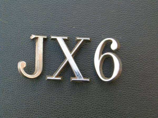 Original Jaguar "Jaguar XJ6" Schriftzug der Serie II