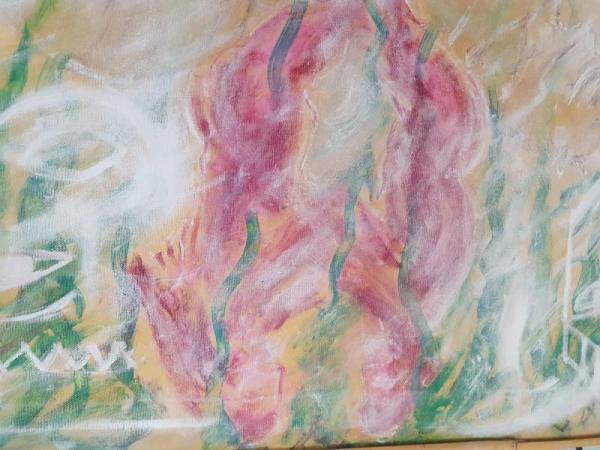 "Mystische Liebe", Künstlerin: Britta S., Schätzpreis: 240,- €