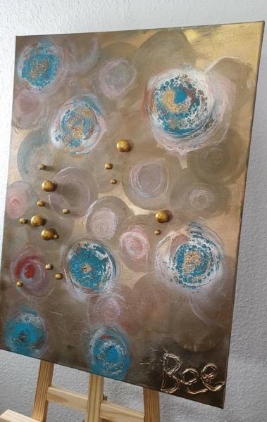 "Harmonie der Elemente", Collage, Künstlerin: Britta S., Schätzpreis: 240,- €