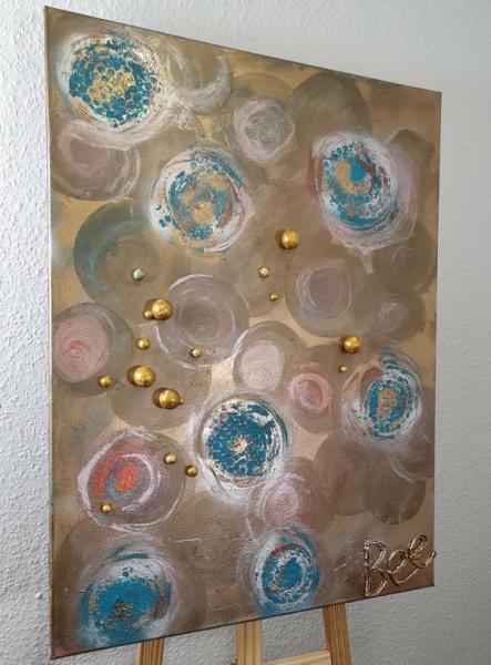 "Harmonie der Elemente", Collage, Künstlerin: Britta S., Schätzpreis: 240,- €