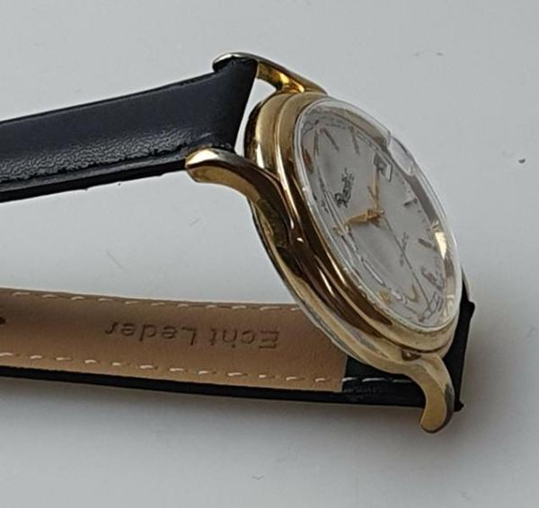 Marcello C Automatik Armbanduhr mit Glasboden und Lederband
