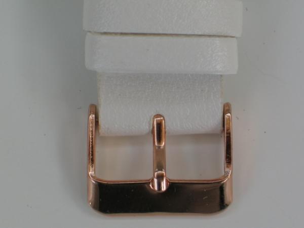 Excellanc Damenuhr mit Band aus Kunstleder und Schmucksteinen, Chronolook