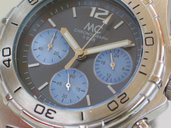 MC Herren Chronograph mit Edelstahlband