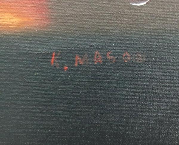 "Rote Äpfel" Stillleben K. Mason