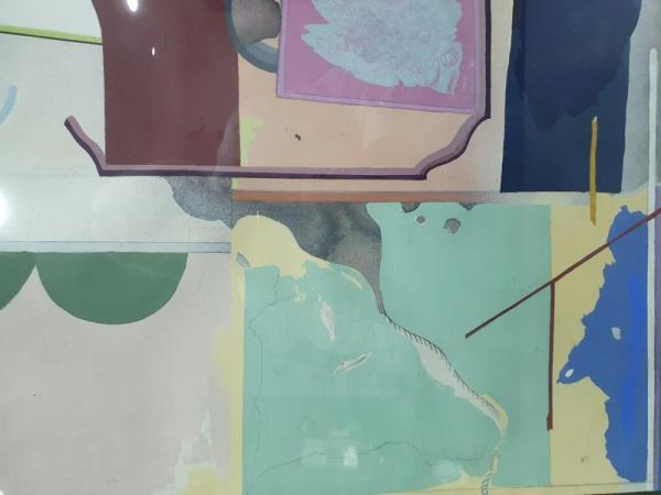 Künstler: Ole Fischer "ohne Titel", Abstrakt 1, Schätzpreis 2.640,- €