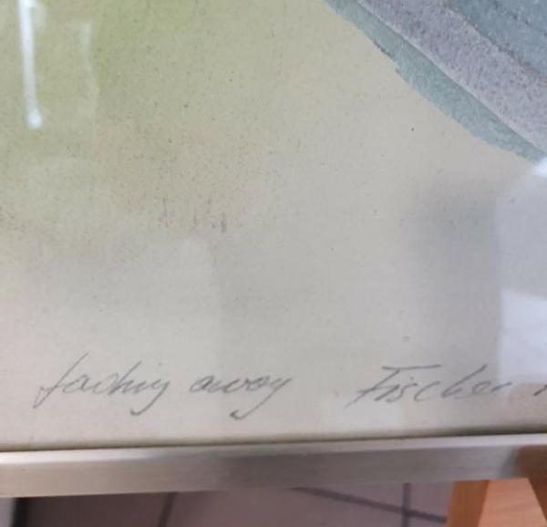 Künstler: Ole Fischer "Fading Away", Abstrakt 2, Schätzpreis 3.740.- €