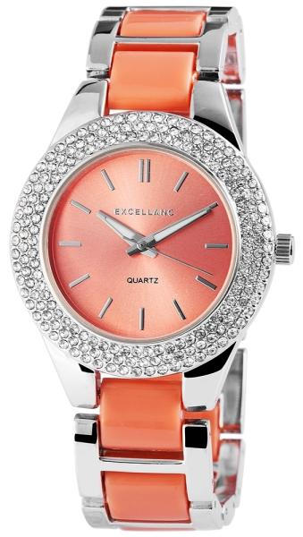 Excellanc Damenuhr mit Metallarmband