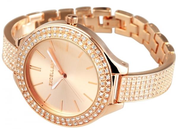 Excellanc Damenuhr mit Metallarmband