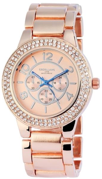 Excellanc Damenuhr mit Metallarmband