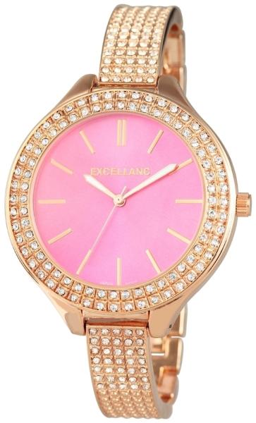 Excellanc Damenuhr mit Metallarmband
