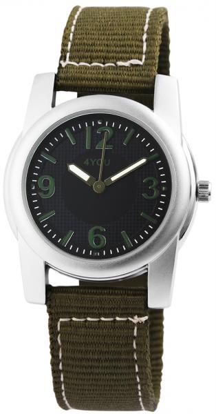 4You Unisexuhr mit Textilarmband