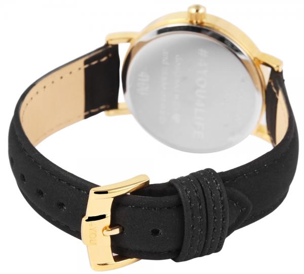 4You Unisexuhr mit Kunstlederband