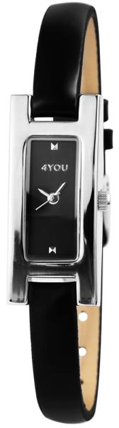 4You Damenuhr mit Kunstlederband