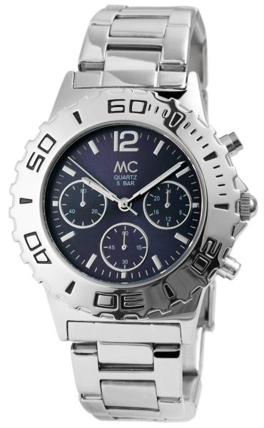 MC Herrenuhr mit Edelstahlband