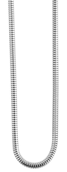 Akzent Edelstahl Damen Schlangenkette, Länge: 43 cm / Stärke: 2 mm