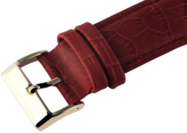 Akzent Herrenuhr mit Kunstlederband