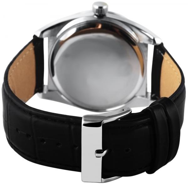 Akzent Herrenuhr mit Kunstlederband