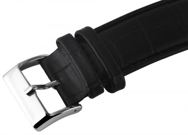 Akzent Herrenuhr mit Kunstlederband