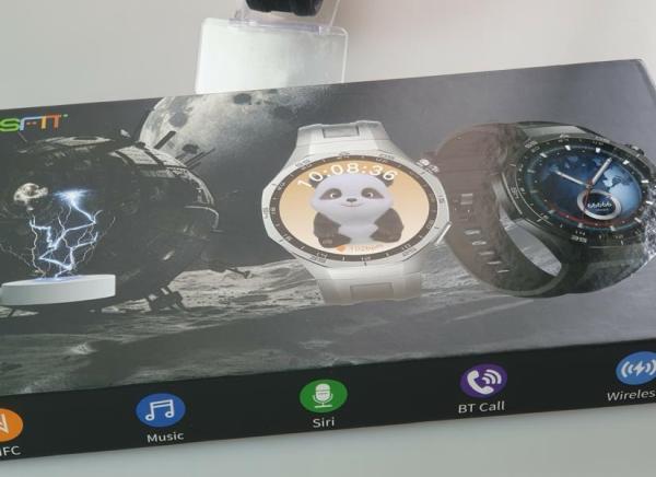 Smartwatch Laxasfit 1,52 Zoll Display mit vielen Funktionen UVP 89,- €